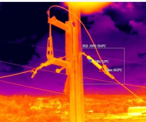 Termografía en Líneas de transmisión eléctrica.